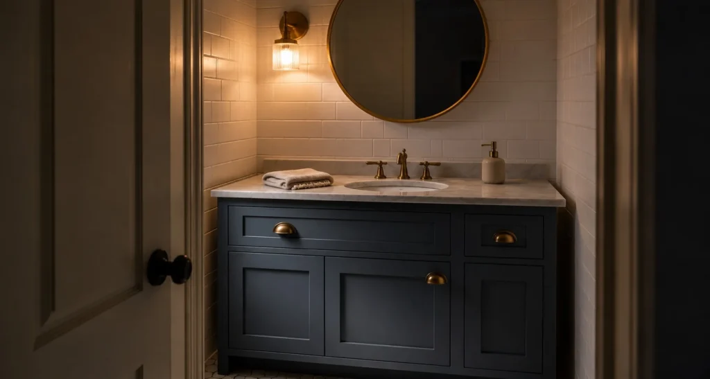 Smoky Blue SW 7604 How Much Dark Blue Can Your Room Handle