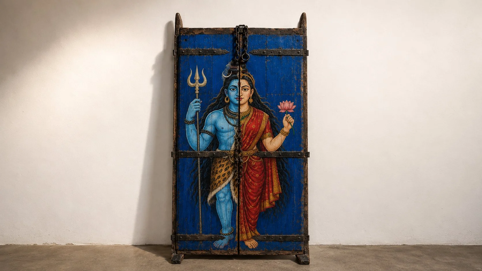Vintage Painted Indian Doors: How To Read The Gods Before You Hang One