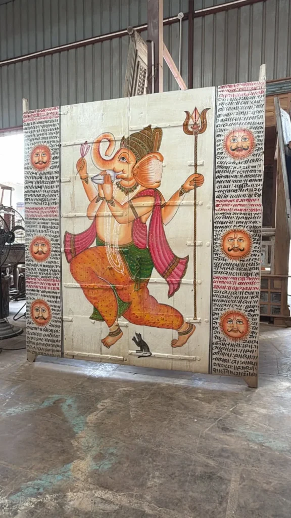 ganesha-script-white-door