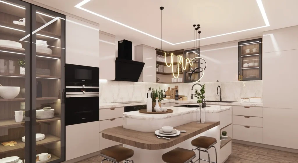kitchen designed for elegance