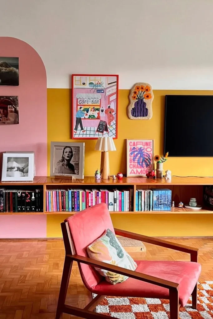 pink-yellow-retro-wall