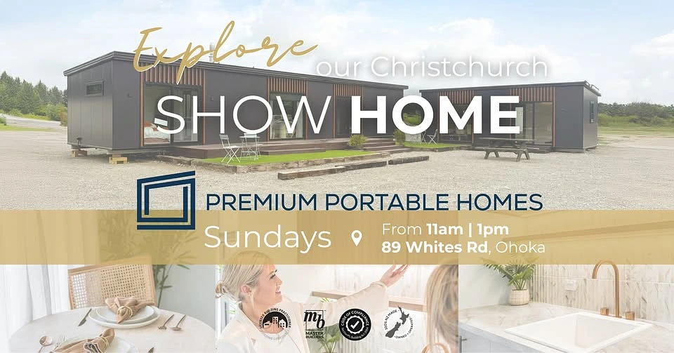 Premium Portable Homes Show Home Event, Ohoka 2026