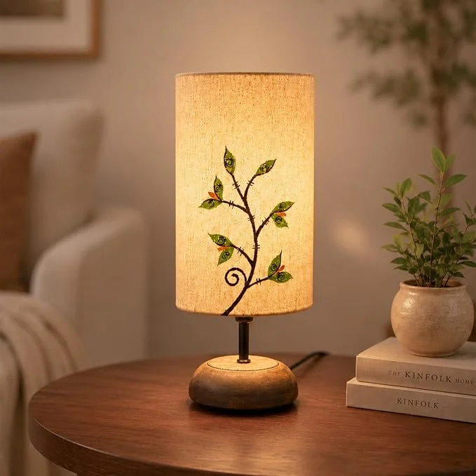 wig amd Leaf Table Lamp