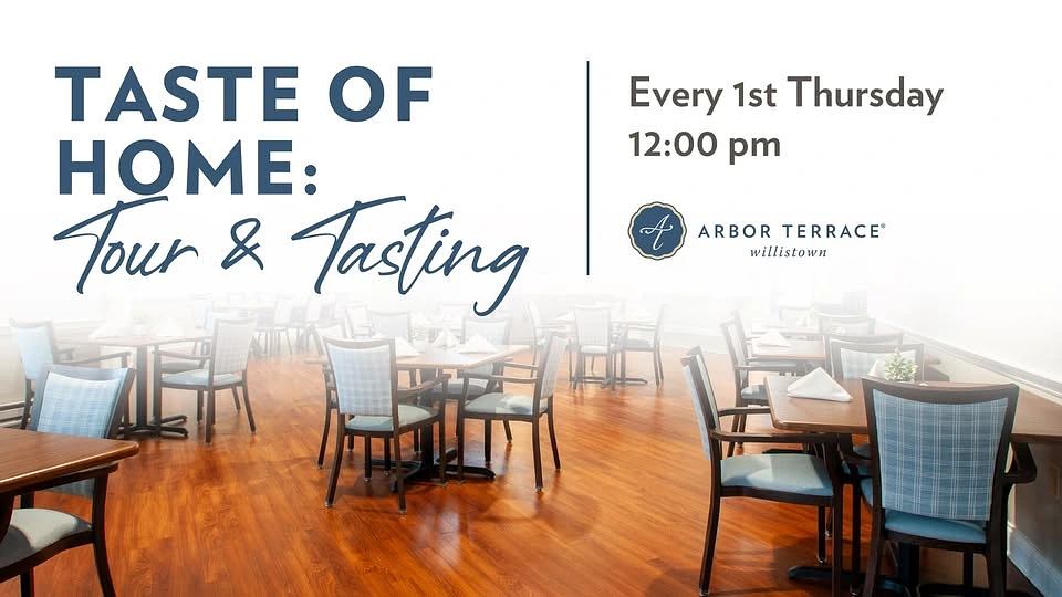 A Taste of Home Tour & Tasting, Arbor Terrace Willistown, October 1, 2026