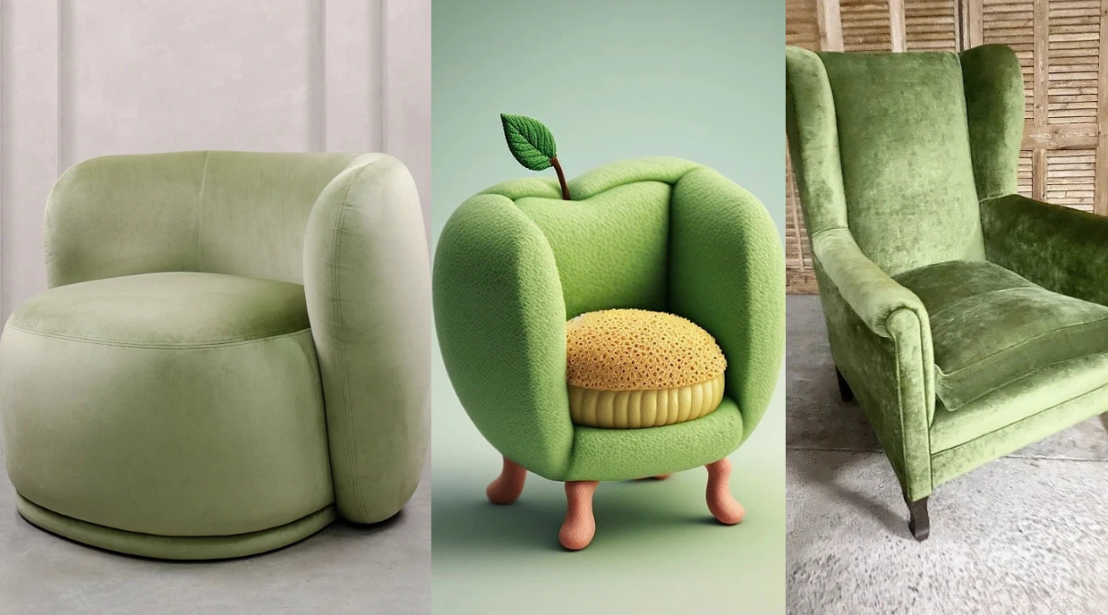 Big Apple Styling Chair For A Bedroom Or Dressing Table