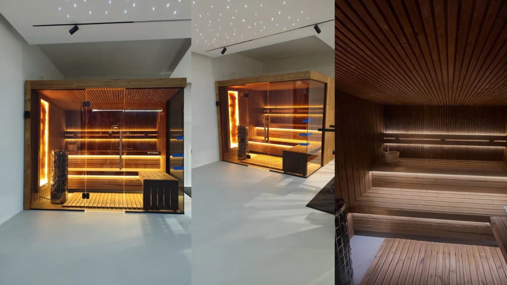 Homes With Saunas: Ideas for Stylish Living Room