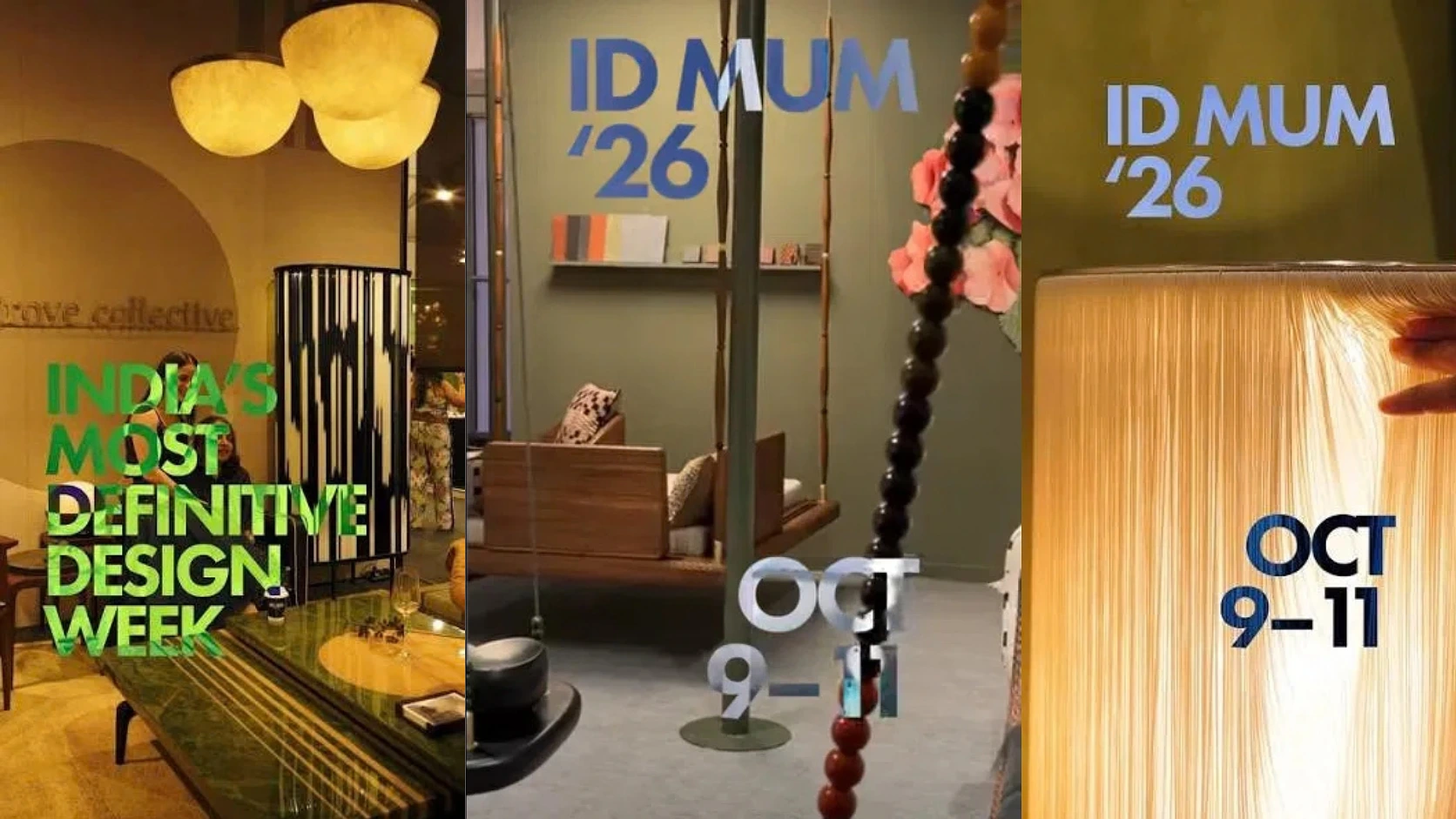 India Design ID Mumbai 2026, Jio World Garden BKC, 9 to 11 October