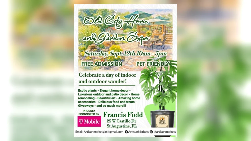 Old City Home & Garden Expo, Francis Field, September 12, 2026