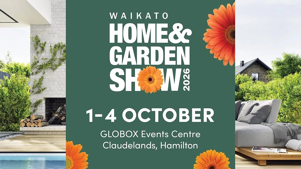 Waikato Home & Garden Show 2026, Claudelands, 1 to 4 October
