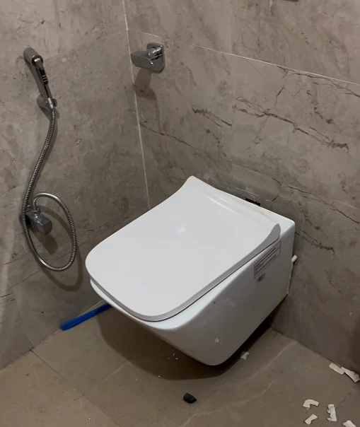 Why A Wall Hung Toilet Seat Comes Off The Wall, From A Plumber Who Refitted One
